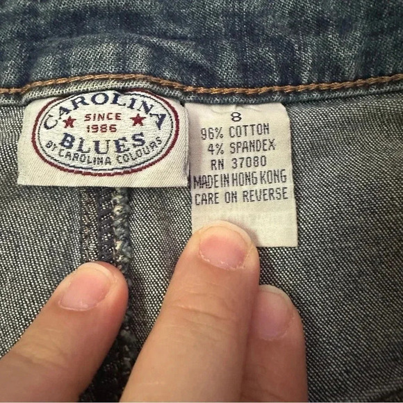 Vintage Y2K denim maxi skirt size 8 - Picture 6 of 14